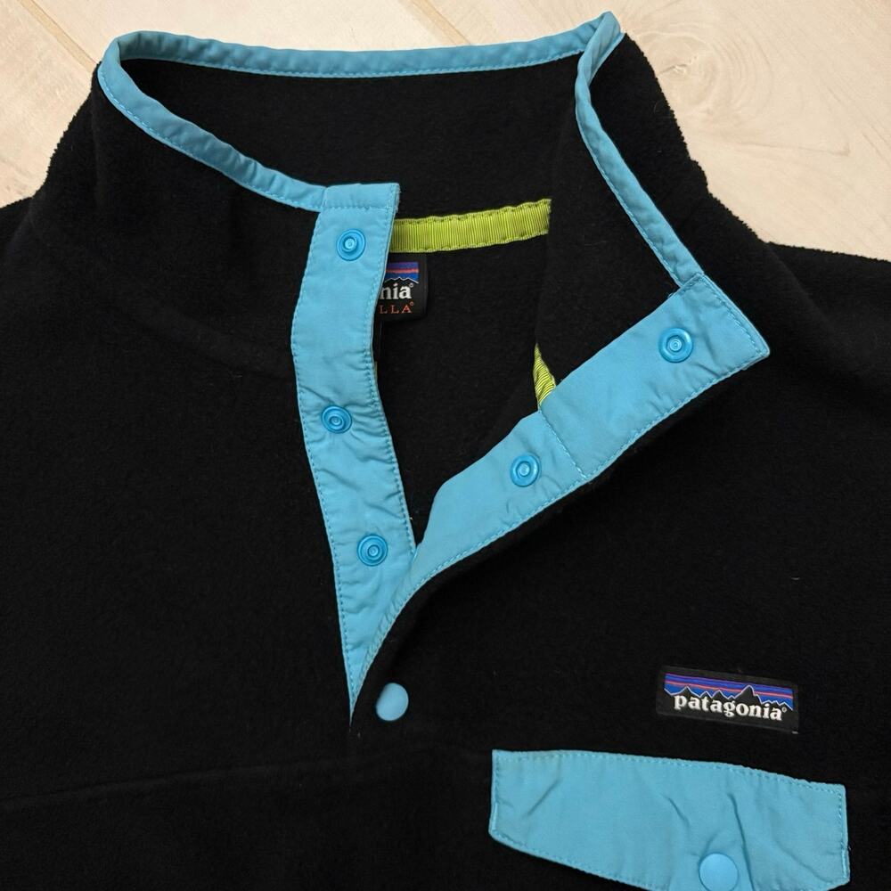 Patagonia Synchilla Snap-T Fleece Pullover Black Polartec
Women’s Size L - Picture 4 of 7